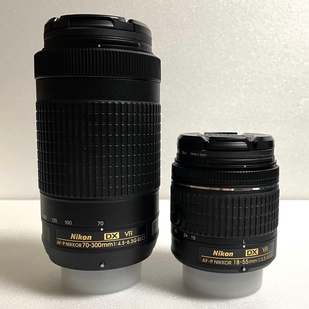 美品 Nikon ニコン D5600 デジタル一眼レフカメラ ダブルズームキット