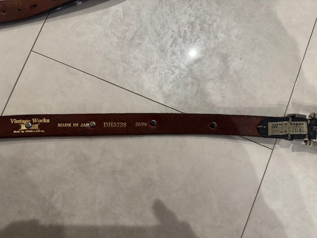 Vintage Works　ヴィンテージワークス ベルト