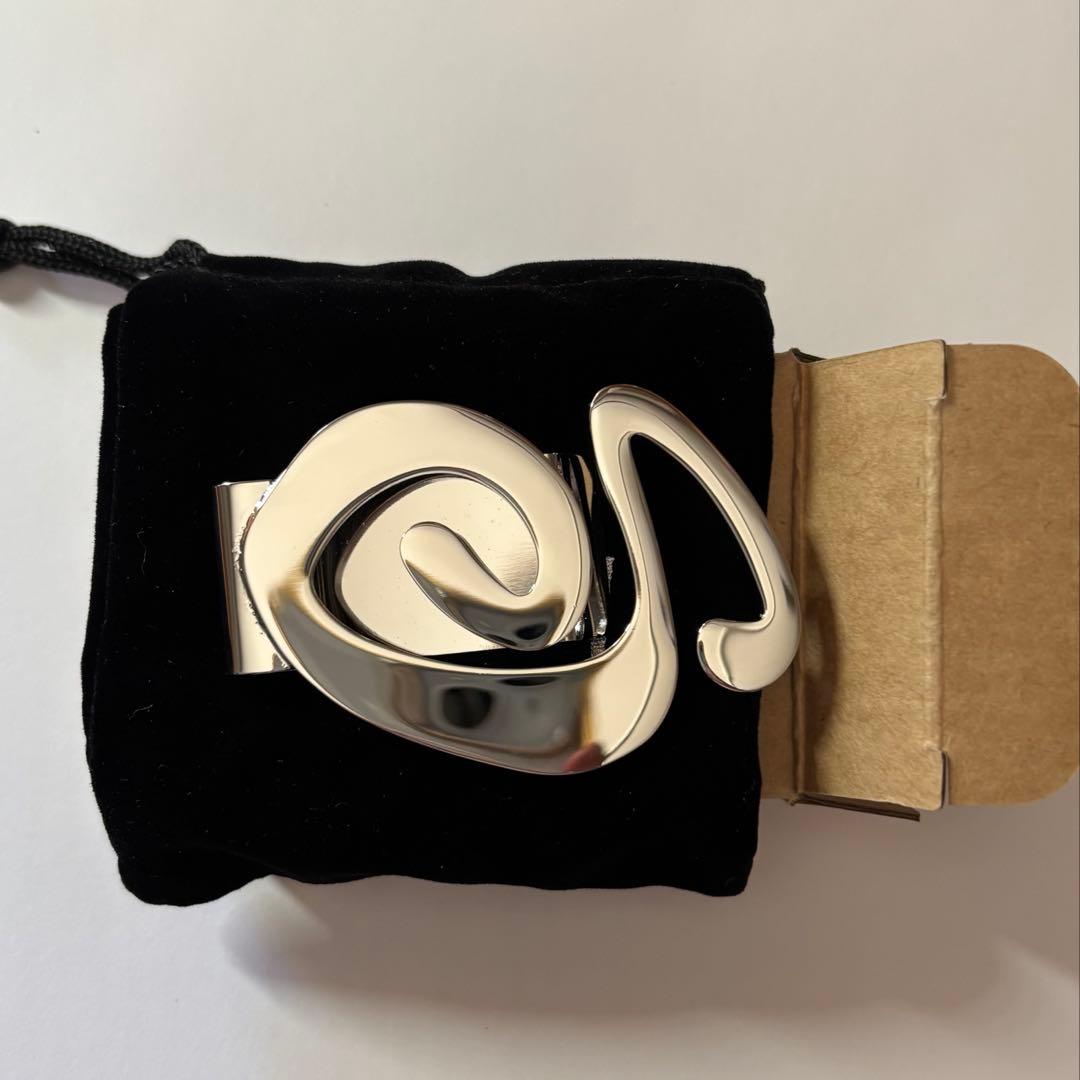 Stussy Swirly S Money Clip マネークリップ