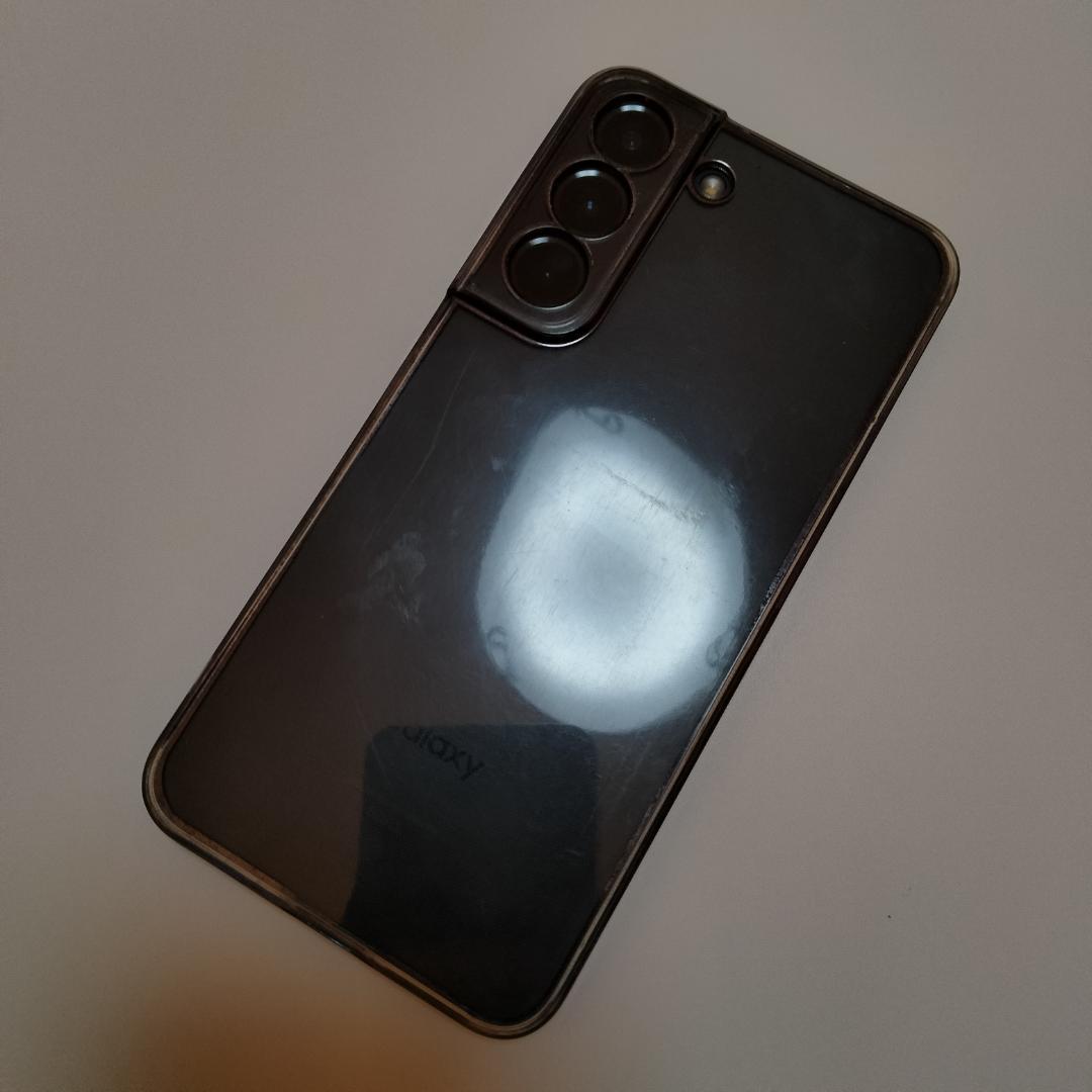 【Galaxy S22 256GB】極美品／新品同様／背面クリアケース使用