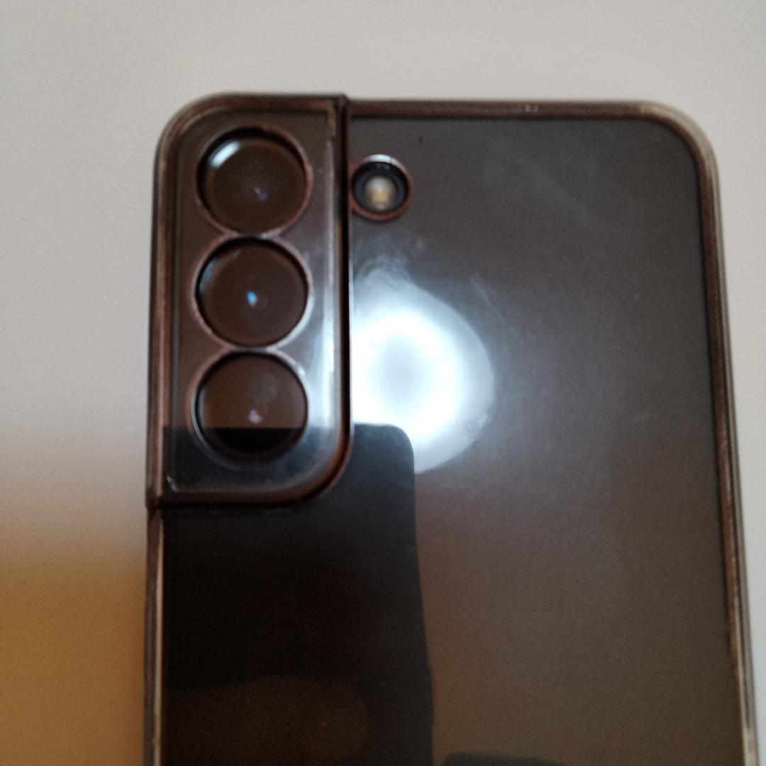 【Galaxy S22 256GB】極美品／新品同様／背面クリアケース使用