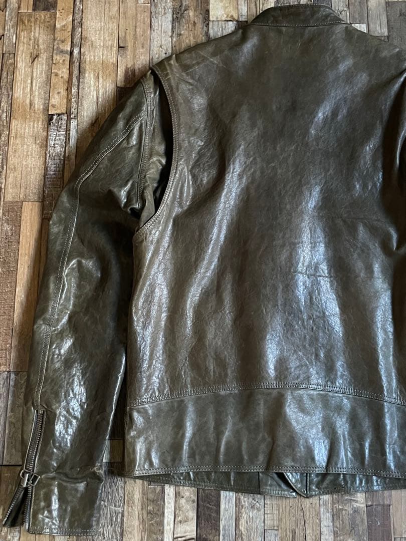 17aw「HELMUT LANG」Sheep Leather Riders