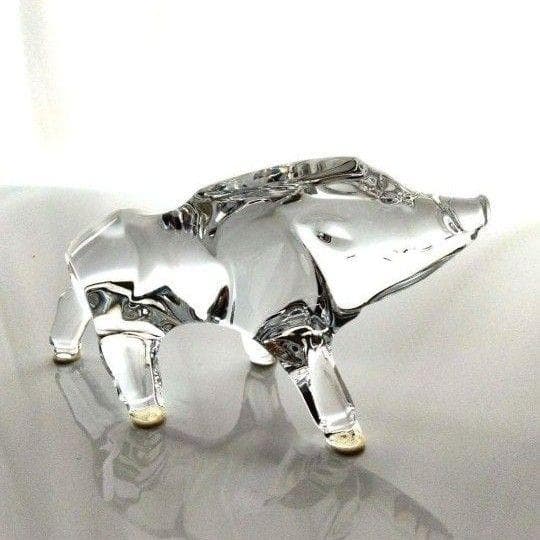 【美品】Baccaratバカラ　イノシシ　猪　いのしし　干支　動物 置物