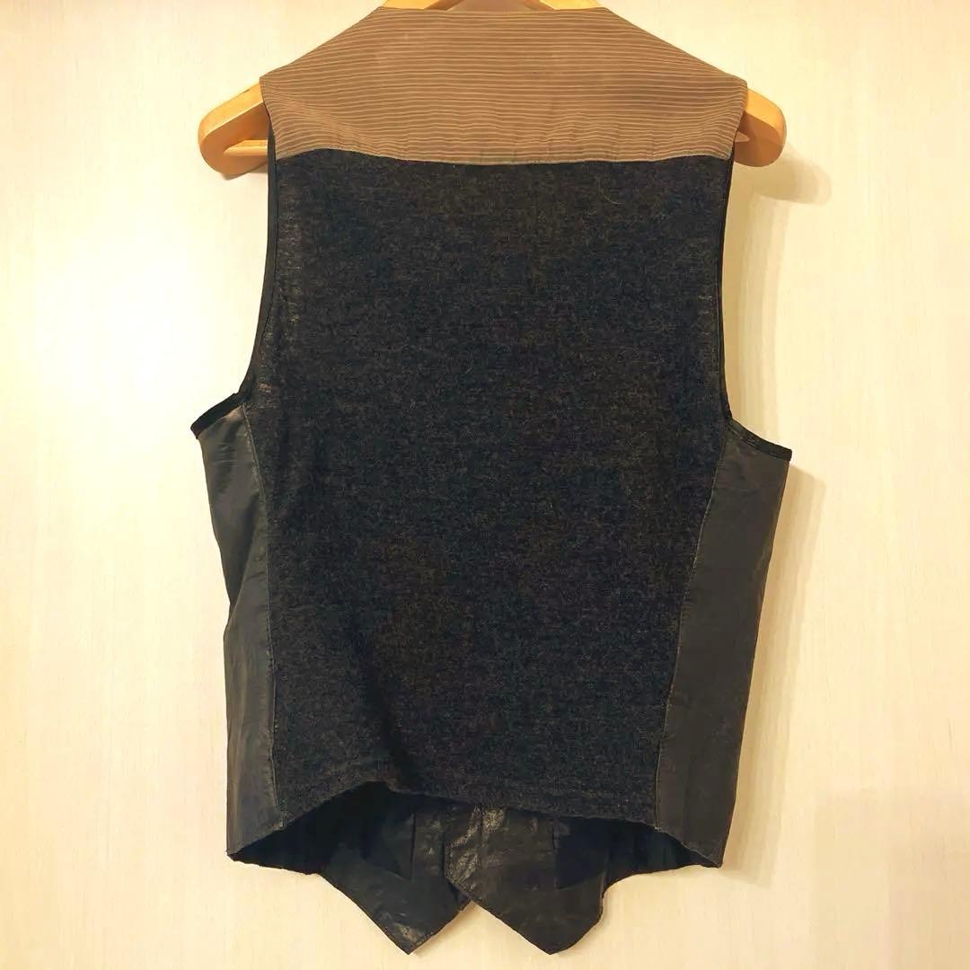 SHARE SPIRIT【シェアースピリット】レザーベスト sizeM