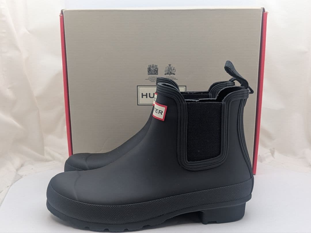HUNTER サイドゴアブーツ　オリジナル チェルシー レインブーツ UK5