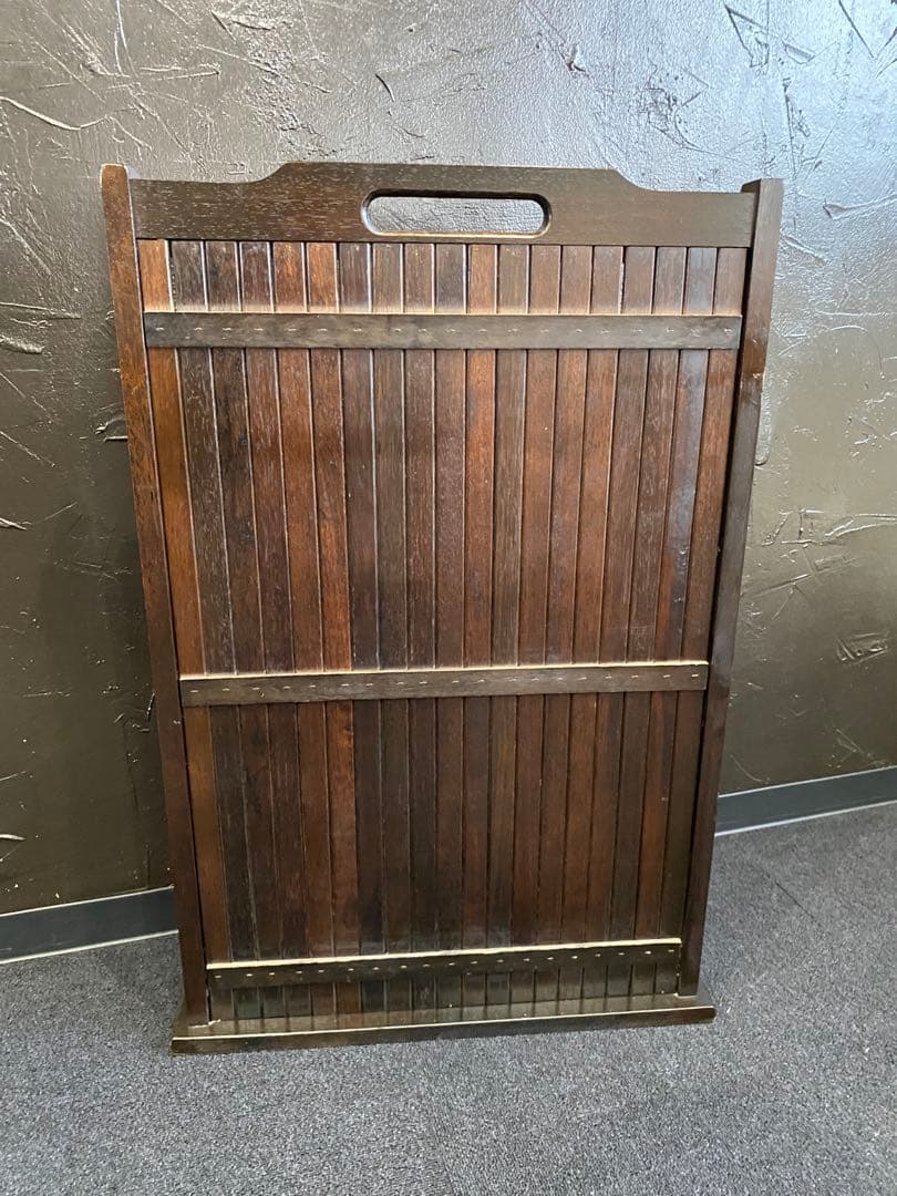 オールド　カリモク　本棚　ブックレット　スリッパ　ラック　ヴィンテージ 昭和