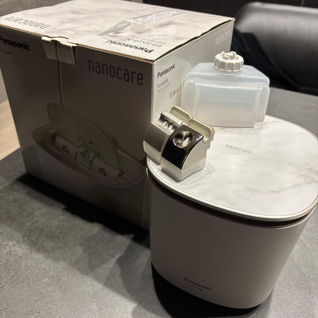 超美品　Panasonic　スチーマーナノケア　EH-SA0B-N