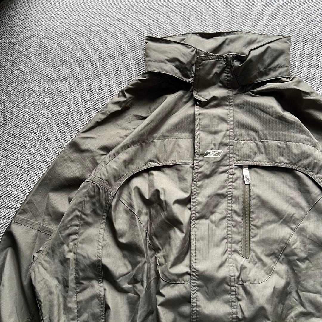 希少90's Reebok ナイロン　テックジャケット　MARS y2k