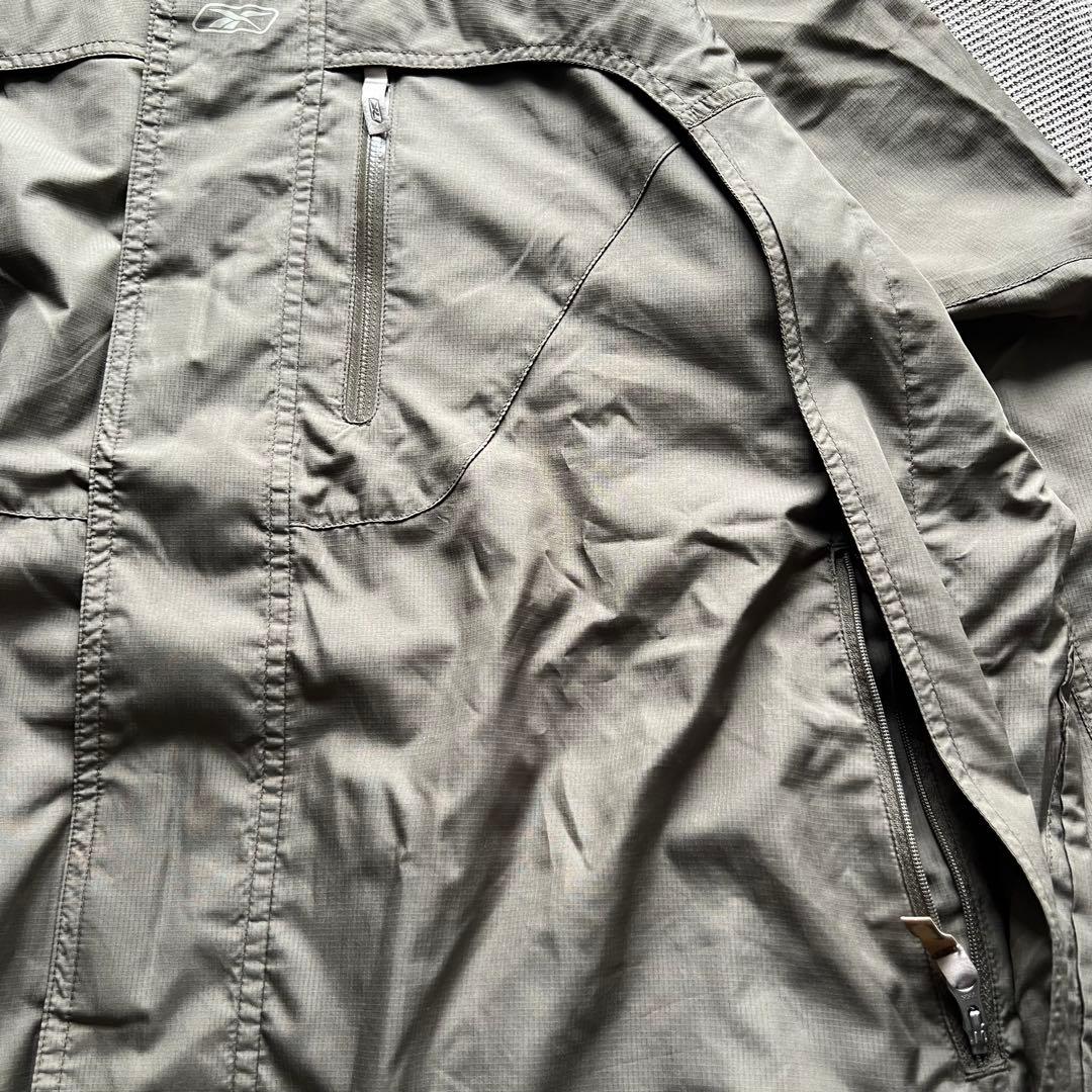 希少90's Reebok ナイロン　テックジャケット　MARS y2k
