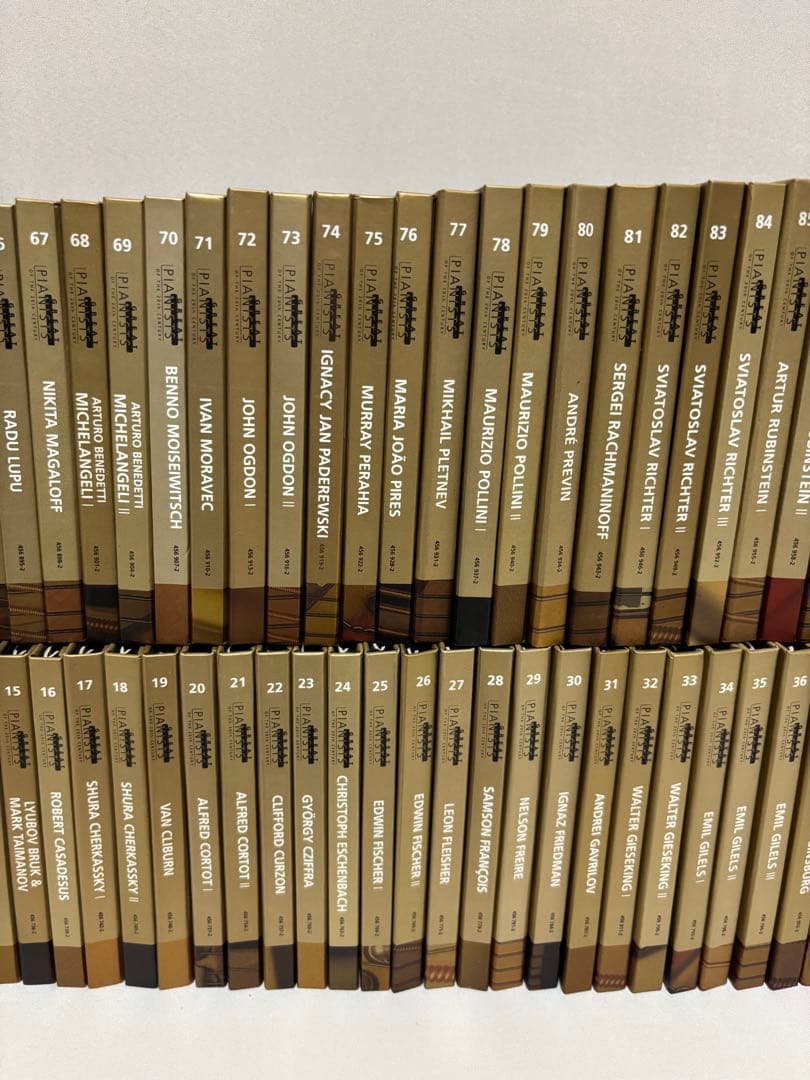 20世紀の偉大なピアニストたち　全101巻　CD202枚セット