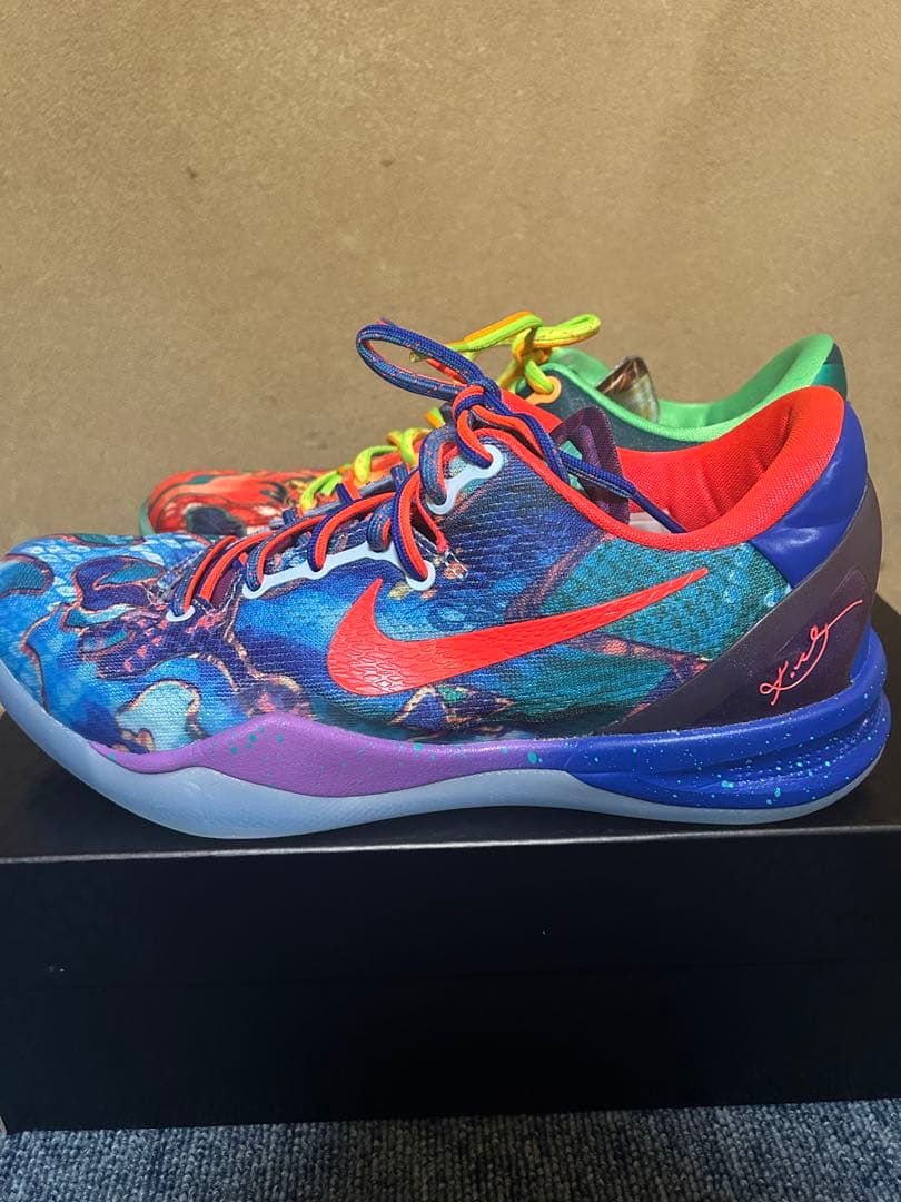 シューズ(男性用) Nike Kobe 8 Protro \"What The Kobe?\"