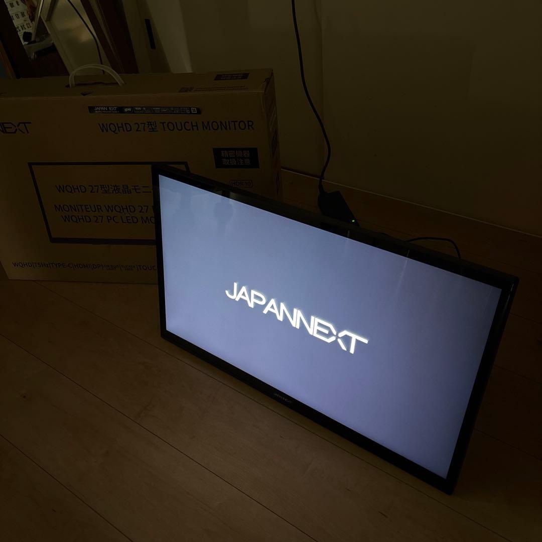 27インチ タッチパネルWQHD JN-IPS27WQHDR-C65W-T