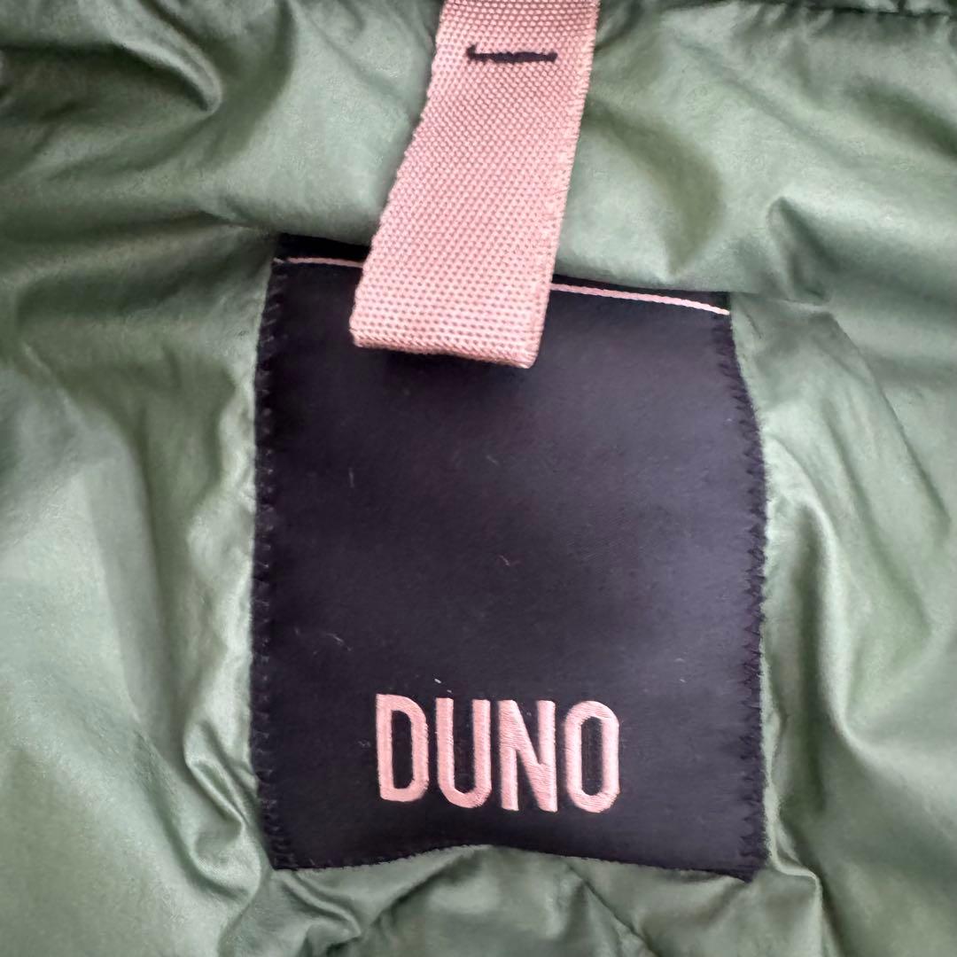【DUNO】ダウン ペギー グリーン38 カーキ　23AW