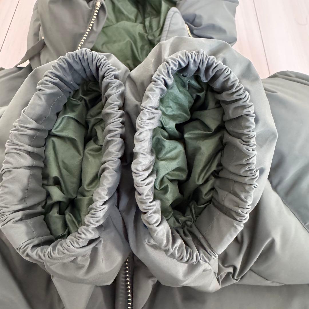 【DUNO】ダウン ペギー グリーン38 カーキ　23AW