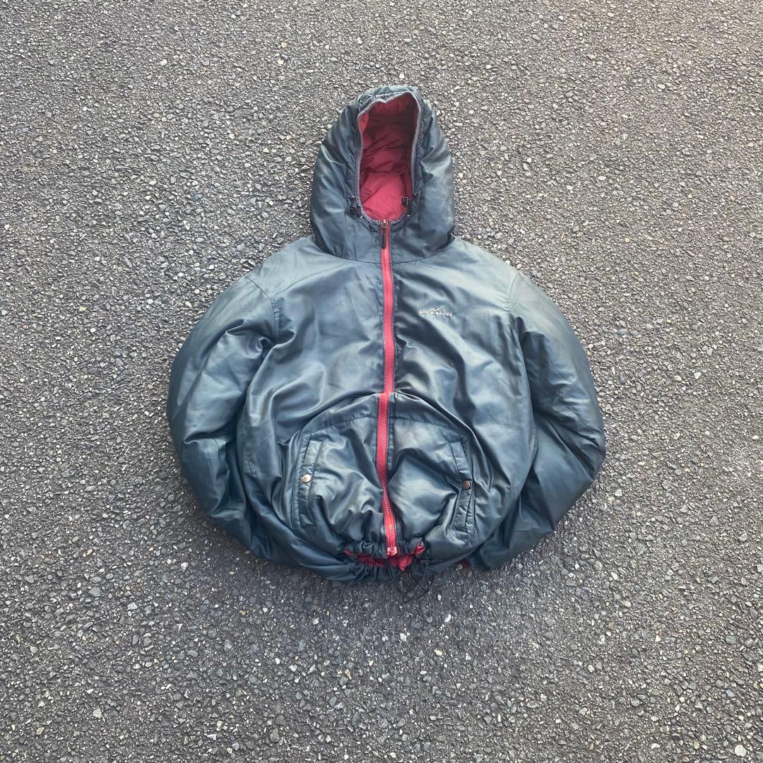 00s エディーバウアー リバーシブル ダウン アーカイブ パファー ジャケット