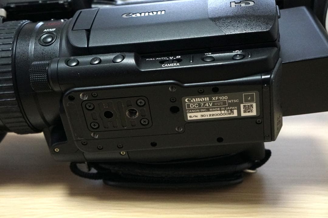 Canon XF100 ビデオカメラ本体