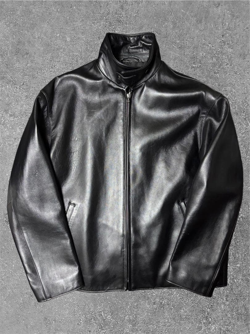 NZ シープ レザー ブルゾン