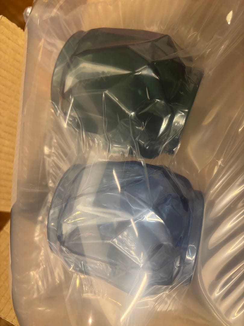 IWATADENKI クラッシュアイス　 ブルーグリーン・ライトブルー セット