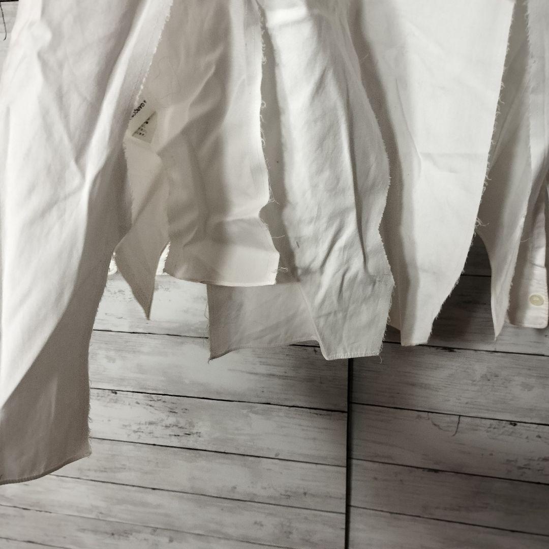 AD2014 コムデギャルソンオムプリュス 短冊シャツ 切りっぱなし