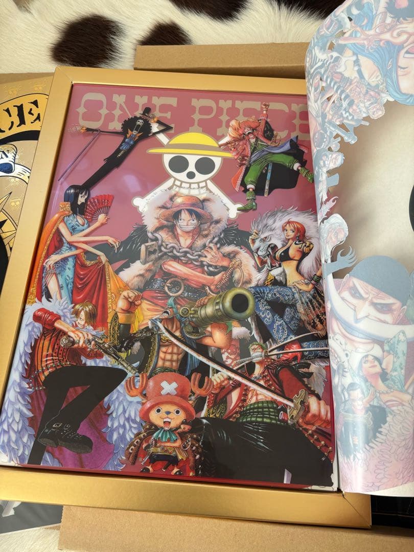 限定受注生産 ONE PIECE ワンピース 第1話複製原稿BOX 冒険の夜明け