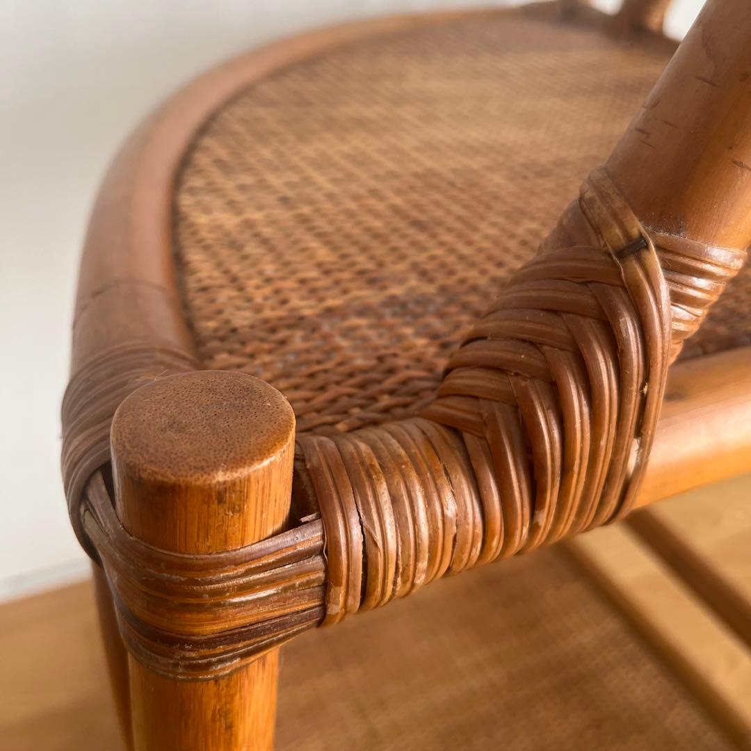 ラタン コーナーシェルフ 籐家具 3段 収納棚 ナチュラル 北欧風　ラック