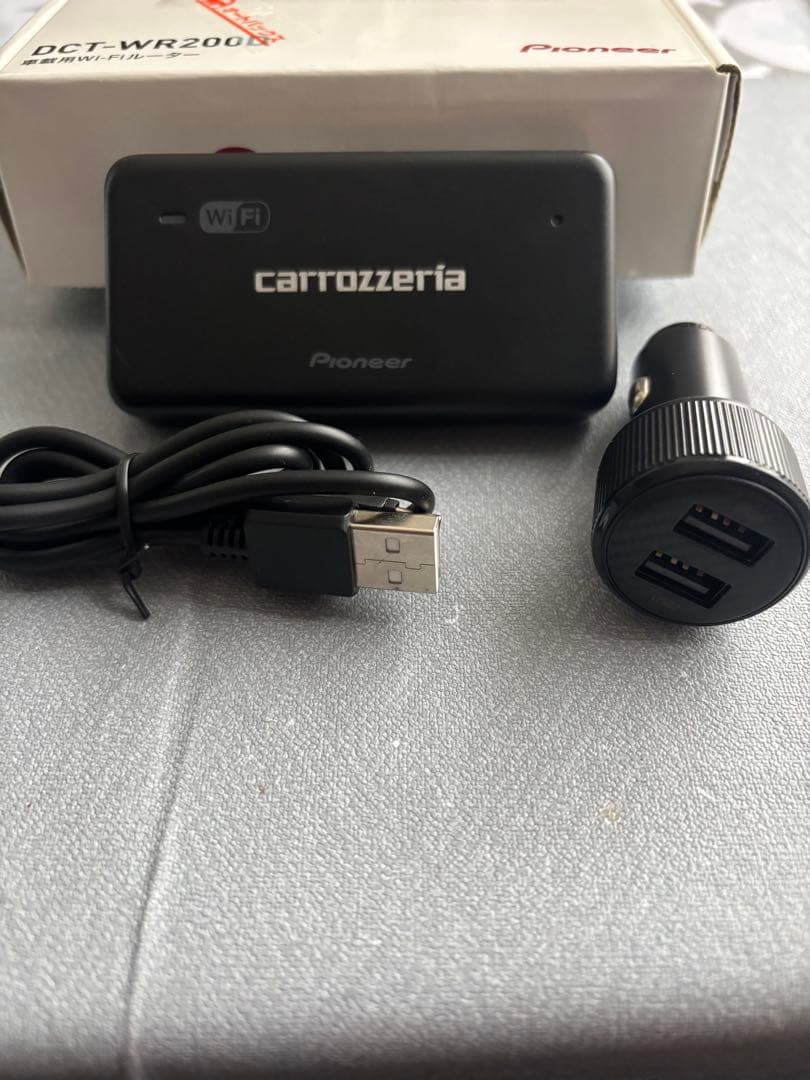 carrozzeria DCT-WR200 Wi-Fi接続