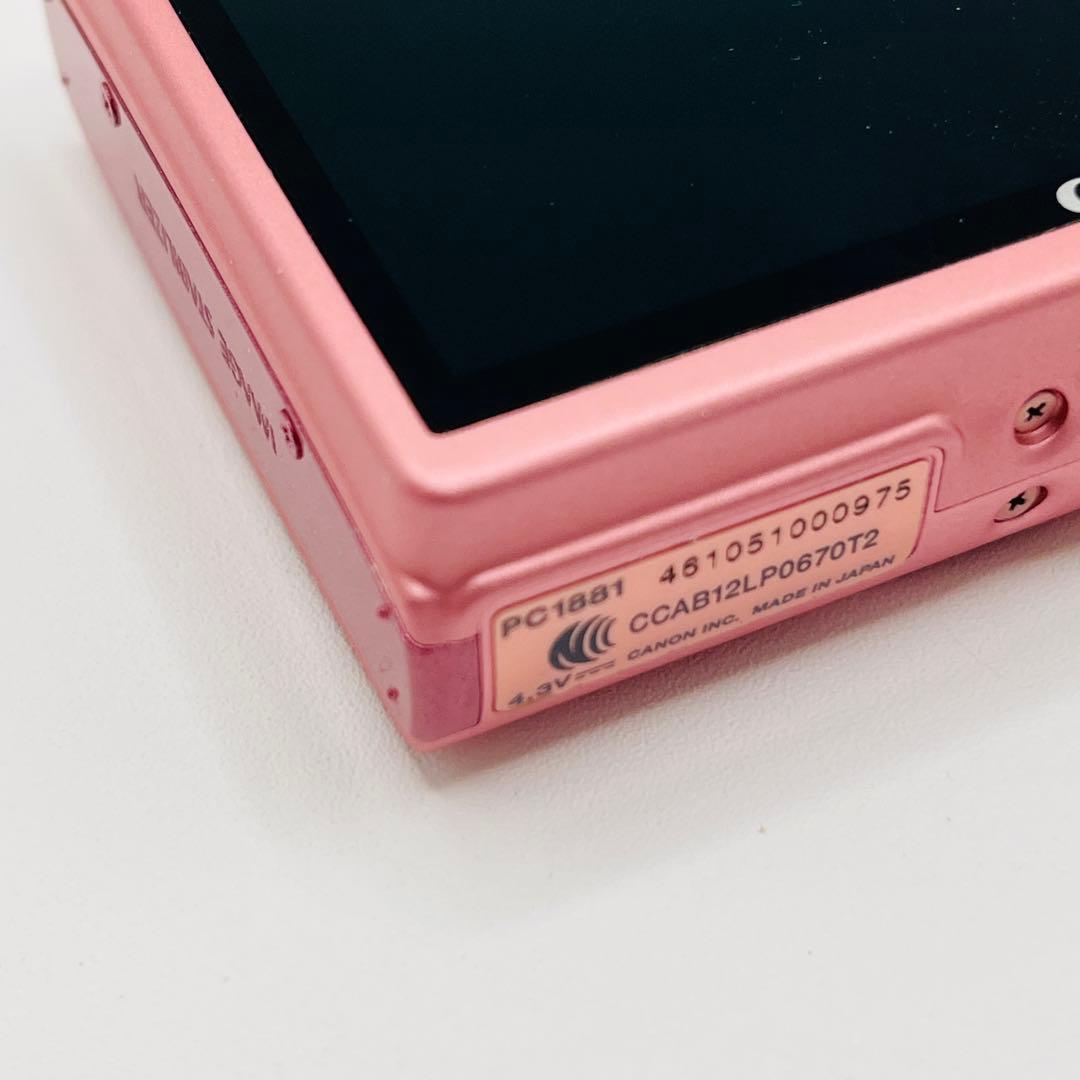 【動作確認済み】Canon　IXY430F　ピンク　デジカメ