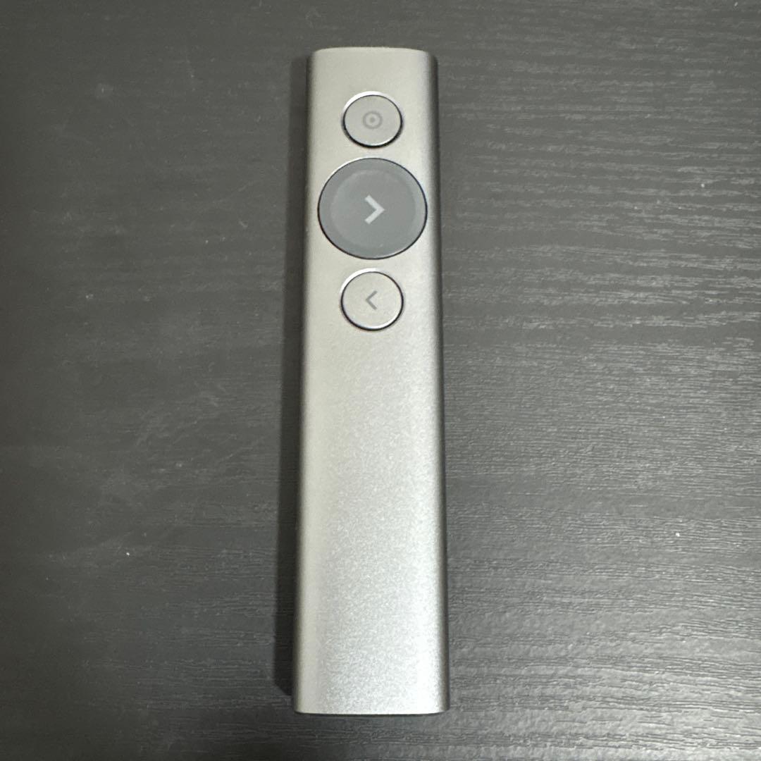 logi リモコン シルバー 充電ケーブル付き