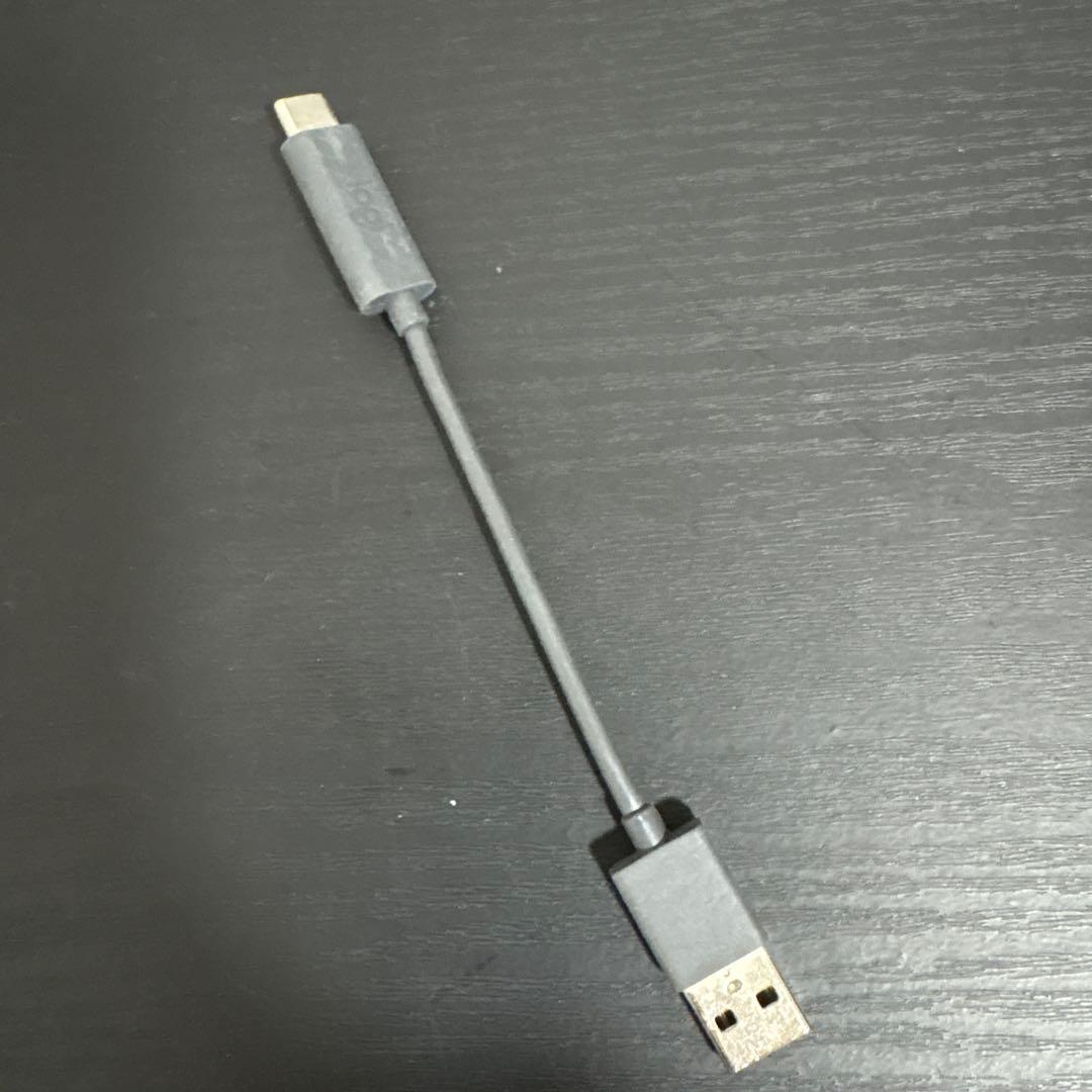 logi リモコン シルバー 充電ケーブル付き