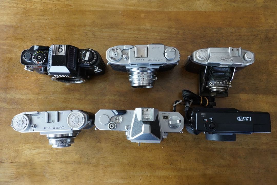 フィルムカメラ6台　ジャンクセット