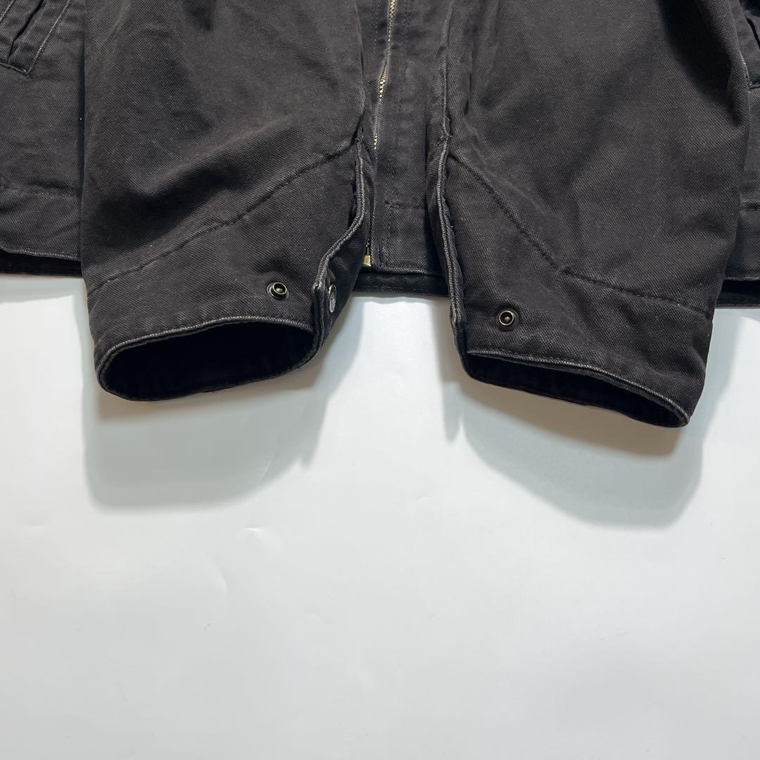 00s バーン デトロイトジャケット XL 黒 ブラック ダックY2K 7547