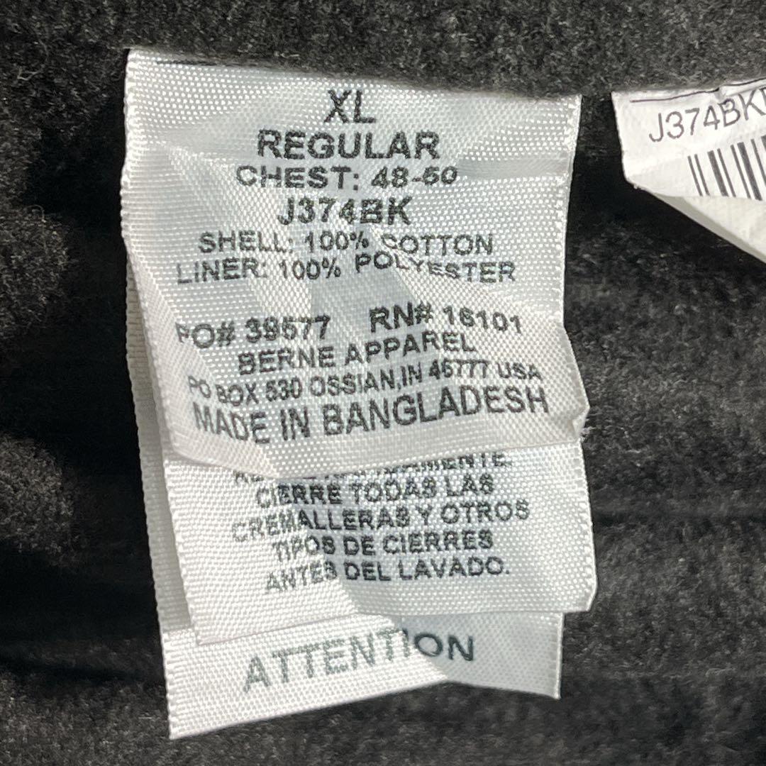 00s バーン デトロイトジャケット XL 黒 ブラック ダックY2K 7547