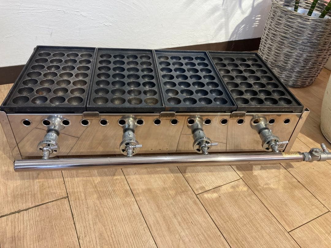 業務用　たこ焼き機　　プロパンガス