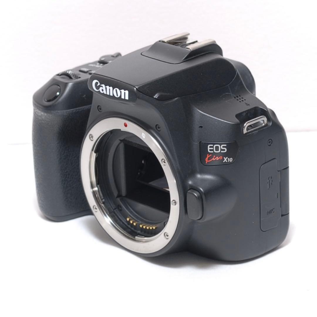 ✨美品✨Canon Kiss X10✨高性能＆超望遠✨トリプルレンズレンズ✨