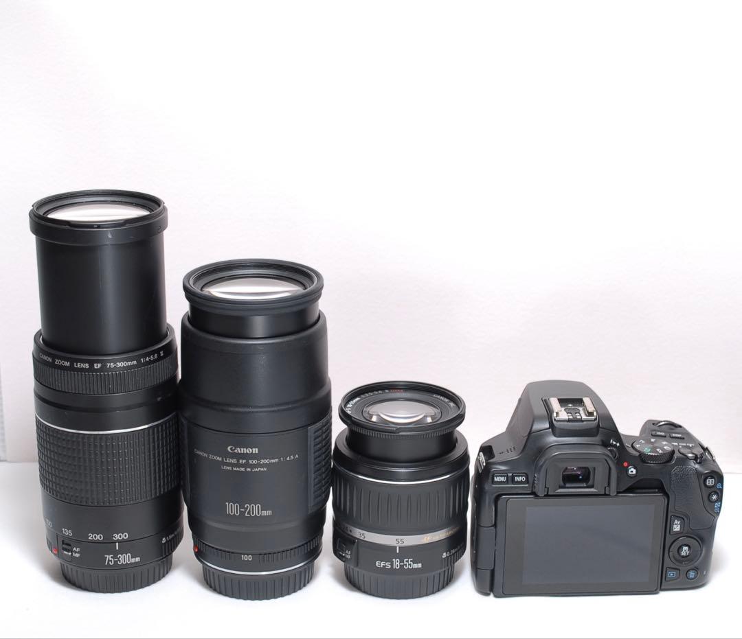 ✨美品✨Canon Kiss X10✨高性能＆超望遠✨トリプルレンズレンズ✨