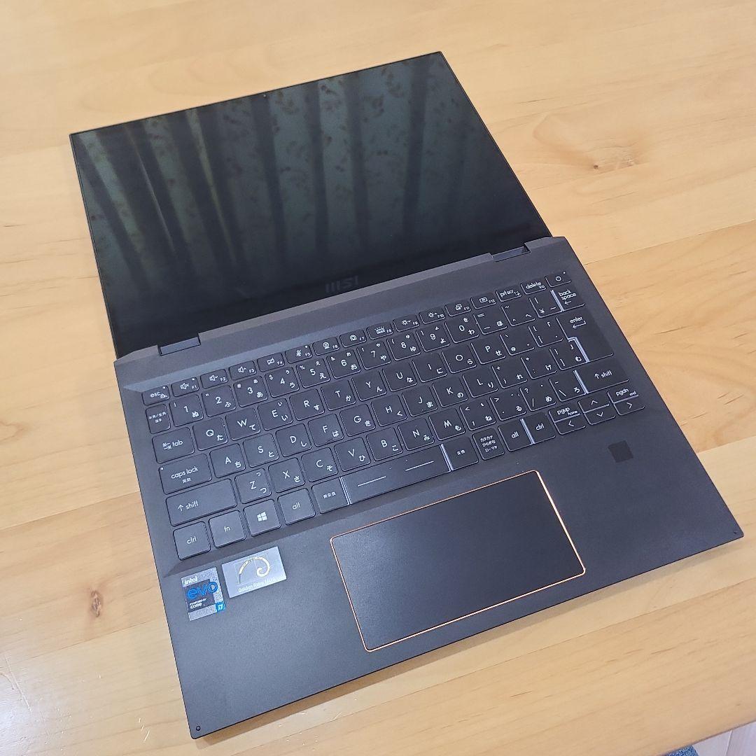 MSI Summit E13 Flip Evo 液体金属冷却強化品 タッチペン付