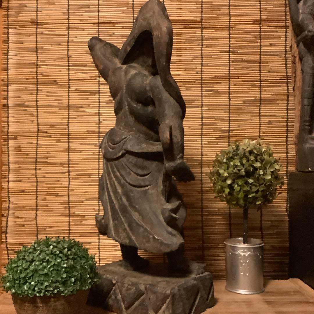 コダック様keep江戸期・護法善神「仁王・那羅延金剛像」金剛力士・守護神・特大