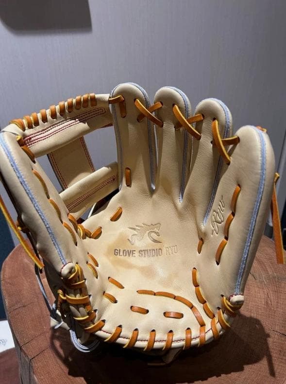 GLOVE STUDIO RYU 硬式 内野手用 グローブ キップレザー 限定