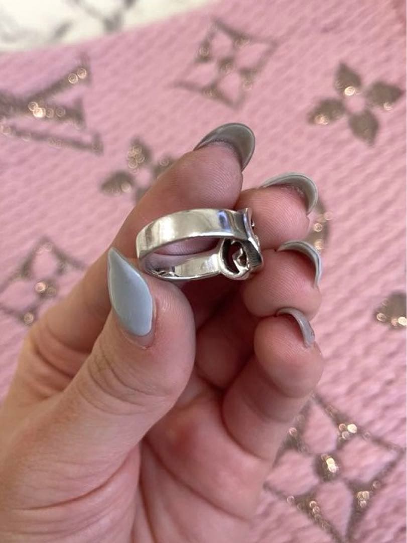 GUCCI リング 10号　シルバー インターロッキングG ユニセックス