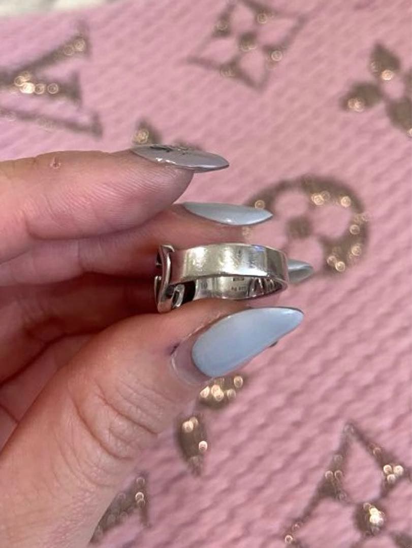 GUCCI リング 10号　シルバー インターロッキングG ユニセックス