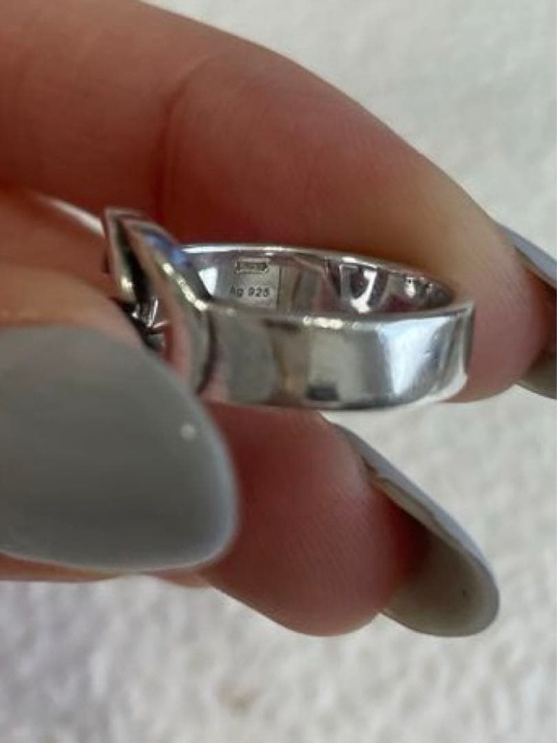 GUCCI リング 10号　シルバー インターロッキングG ユニセックス