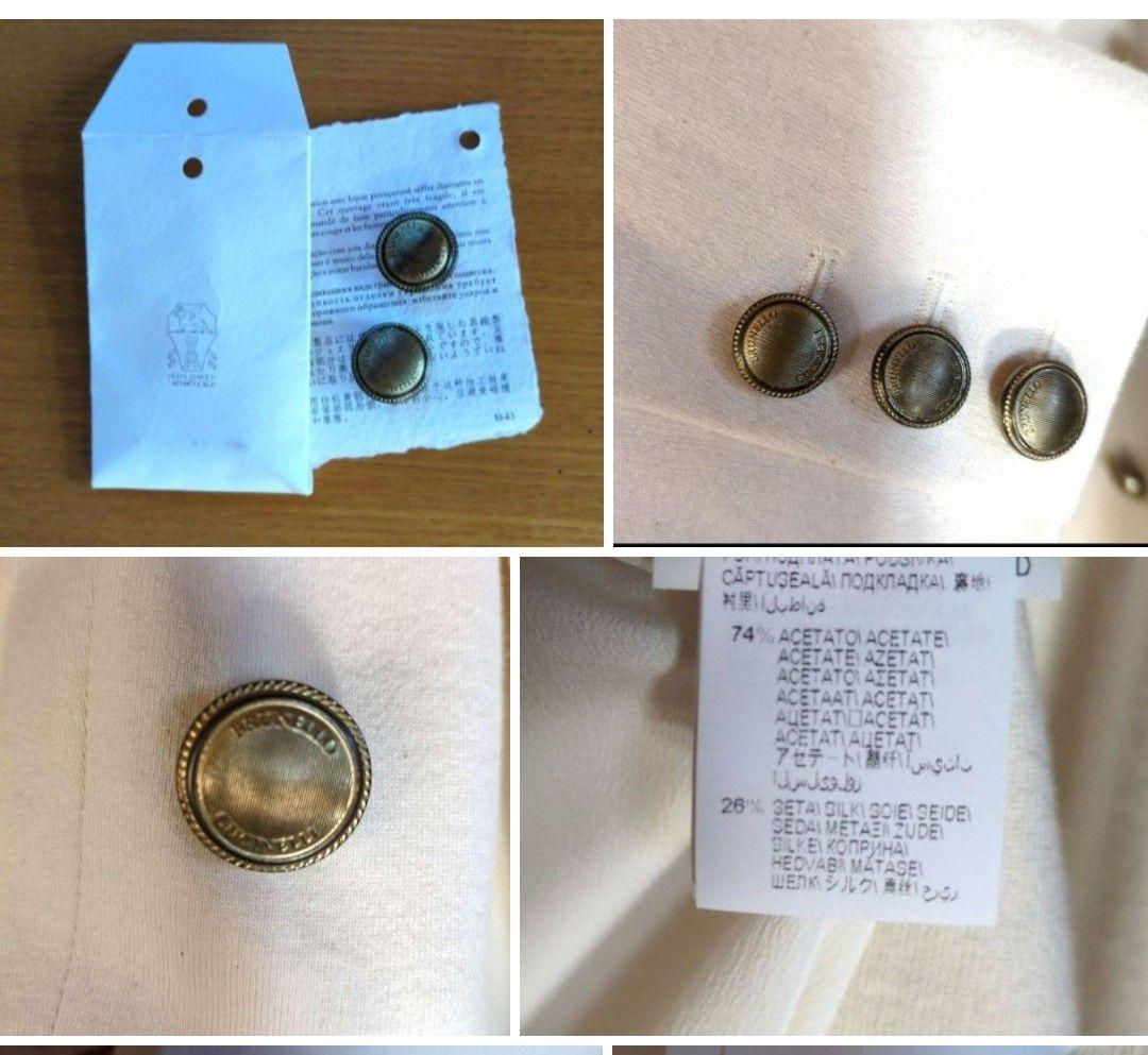 BRUNELLO CUCINELLI カシミヤ Vネックニット Mシルクトップス