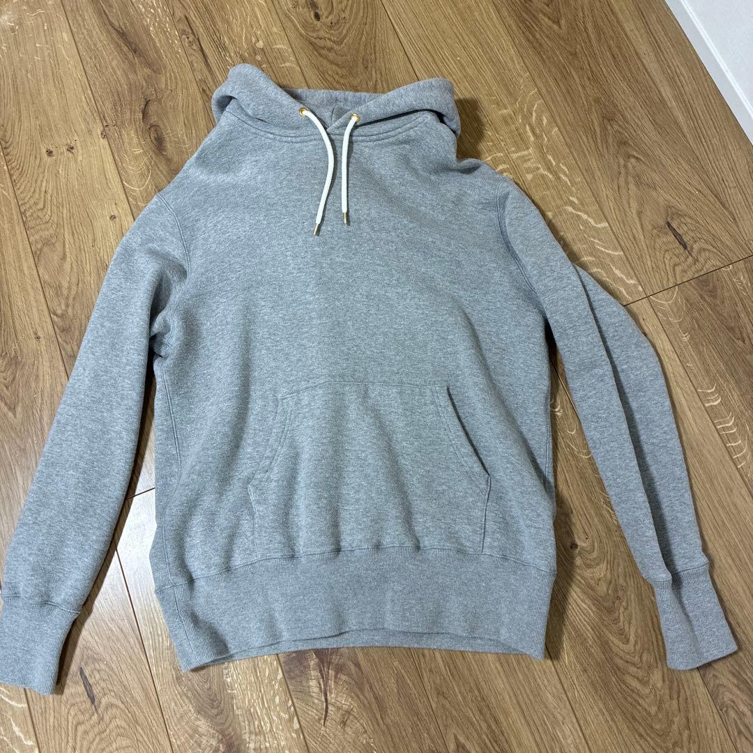 JapanMade屋　吊り編みパーカー　グレー