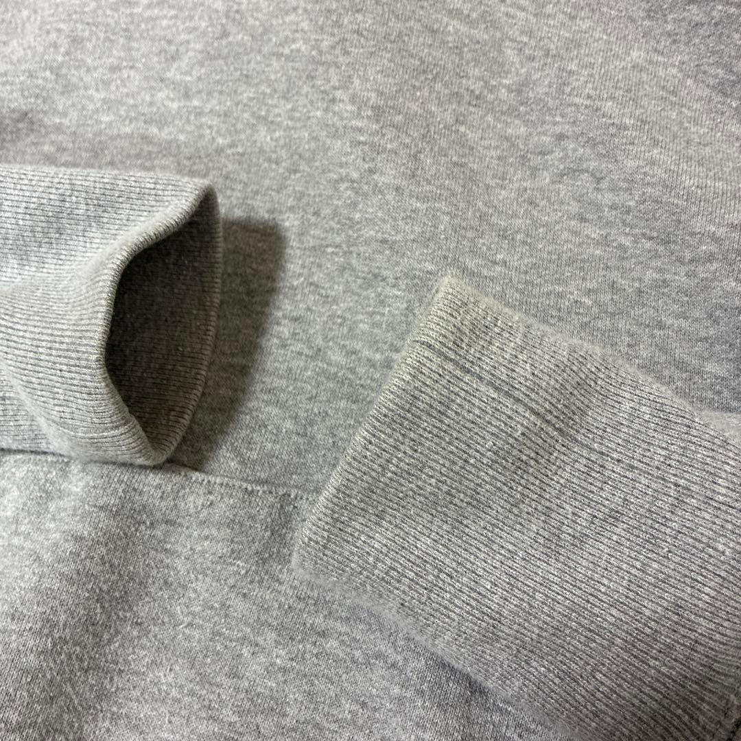 JapanMade屋　吊り編みパーカー　グレー