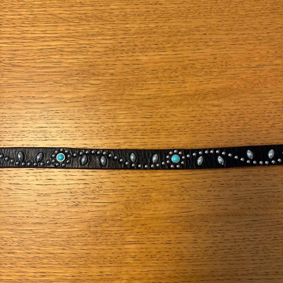 スタンダードカリフォルニア　HTCナローベルト フラワースタッズ　32