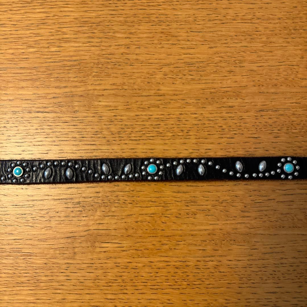 スタンダードカリフォルニア　HTCナローベルト フラワースタッズ　32