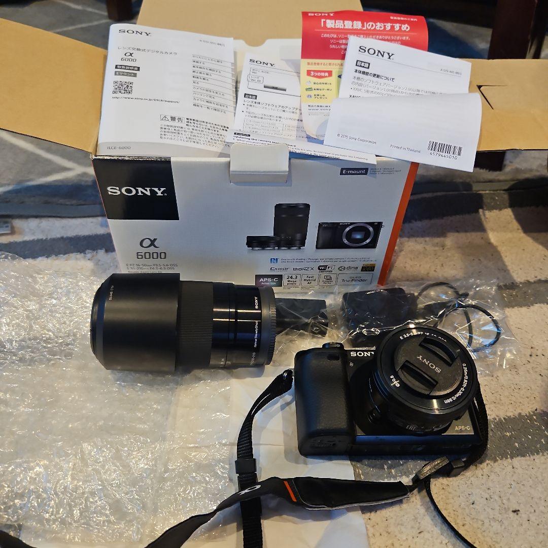 SONY　α6000ダブルズームレンズキット