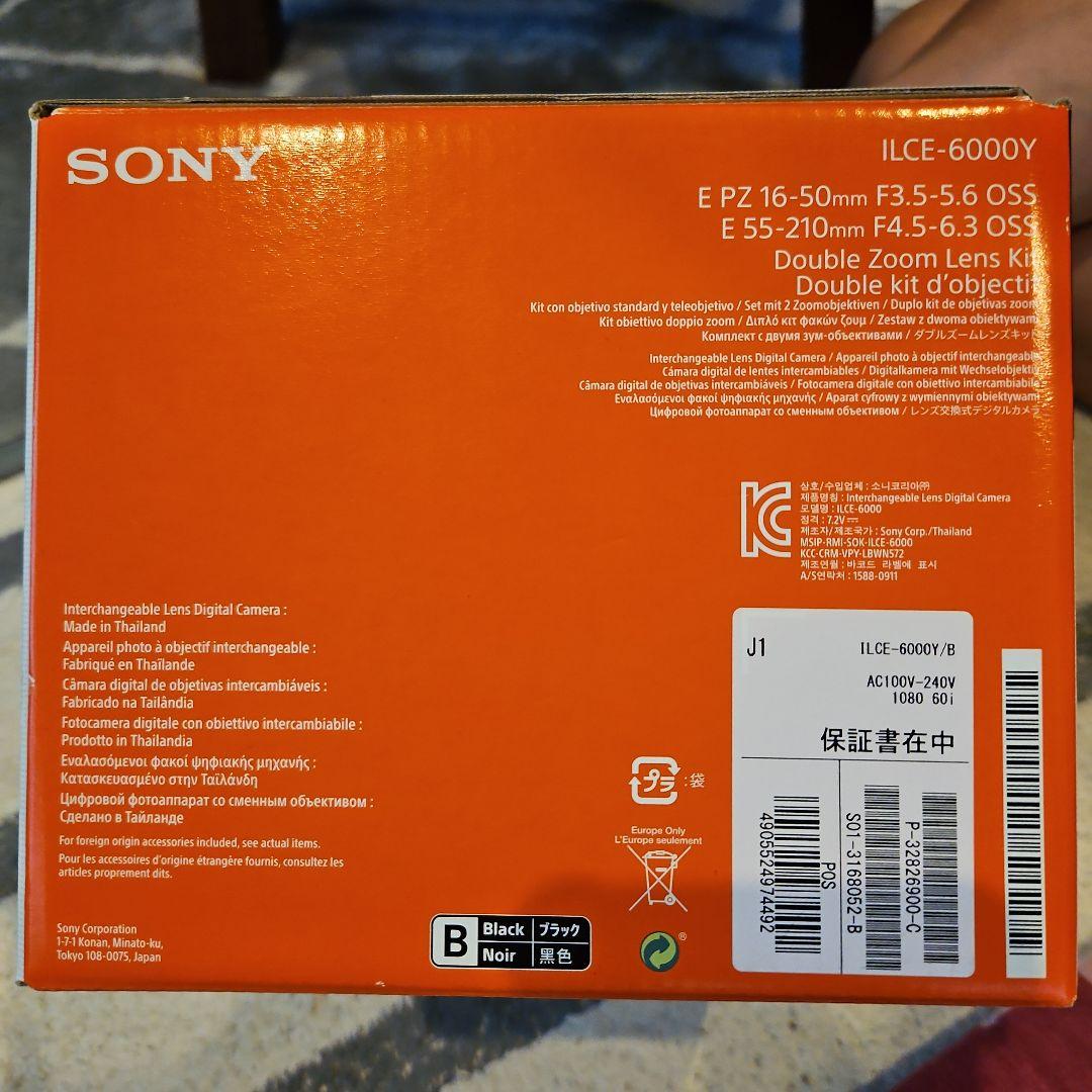 SONY　α6000ダブルズームレンズキット