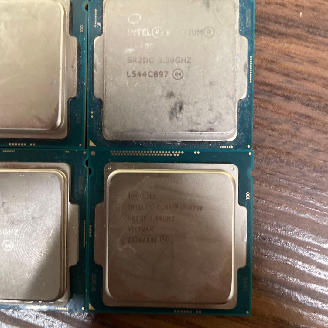 m*o様 CPU 6世代x4　4世代x4　g4400x1 9個セット