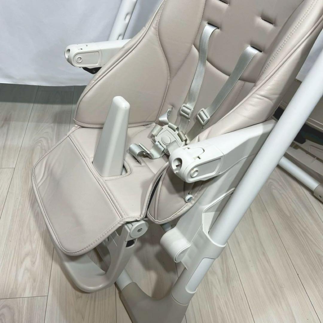 SMORbi のびのびマルチチェア ハイ＆ローチェア サンドグレー